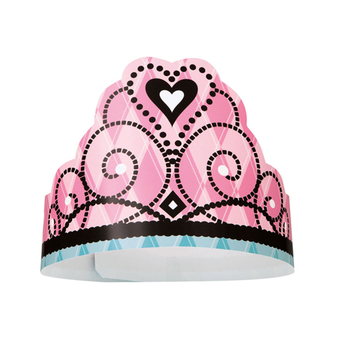 Disney Princess Glitter Paper Tiaras 8 Count - Walmart Supplies